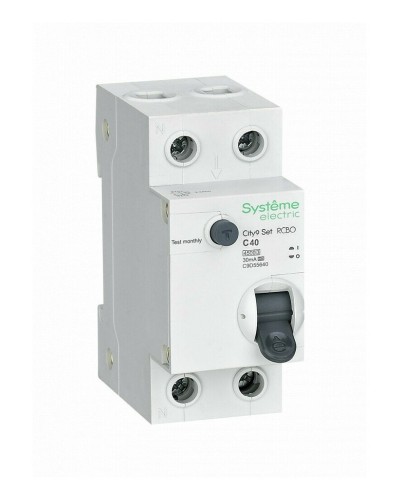 City9 Set 1P+N С 40А 4.5kA 30мА A 230В (C9D55640). Автоматический выключатель дифференциального тока. Systeme Electric в Тюмени