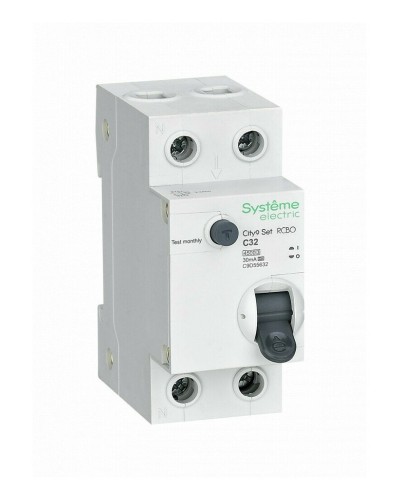 City9 Set 1P+N С 32А 4.5kA 30мА A 230В (C9D55632). Автоматический выключатель дифференциального тока. Systeme Electric в Тюмени