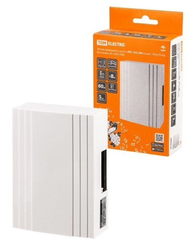 ЗПС-10/2-ЭМ, эл.мех - Ding-Dong, без кнопки, AC 230V (SQ1901-0046). Звонок проводной. TDM ЕLECTRIC в Тюмени