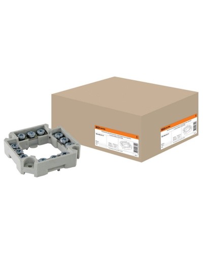 Клеммник для распаячных и установочных коробок с шагом 60мм, IP20, TDM (SQ1402-0117). Клеммник. TDM ЕLECTRIC в Тюмени