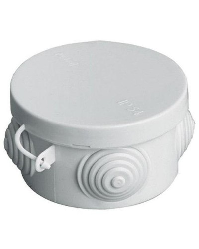 Коробка ОП D65х40мм, крышка, IP54, 4вх. (SQ1401-0101). Распаячная коробка. TDM ЕLECTRIC в Тюмени