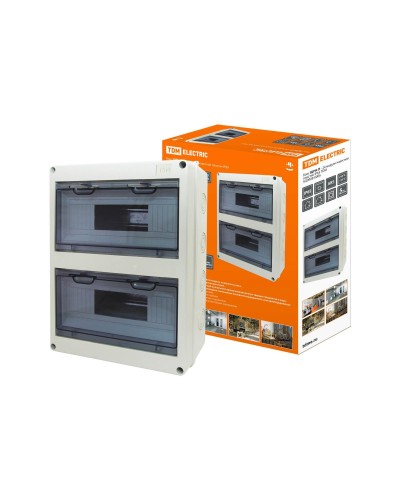 ЩРН-П-24 модулей навесной пластик IP65 (SQ0908-0006). Бокс. TDM ЕLECTRIC в Тюмени