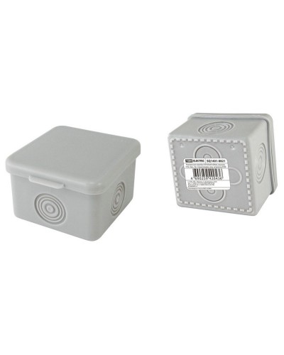 Коробка ОП 65х65х50мм, крышка, IP54, 4вх., без гермовводов (SQ1401-0821). Распаячная коробка. TDM ЕLECTRIC в Тюмени