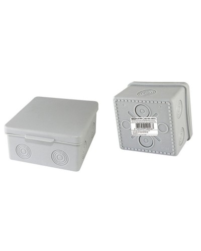 Коробка ОП 80х80х50мм, крышка, IP54, 7вх., без гермовводов (SQ1401-0822). Распаячная коробка. TDM ЕLECTRIC в Тюмени