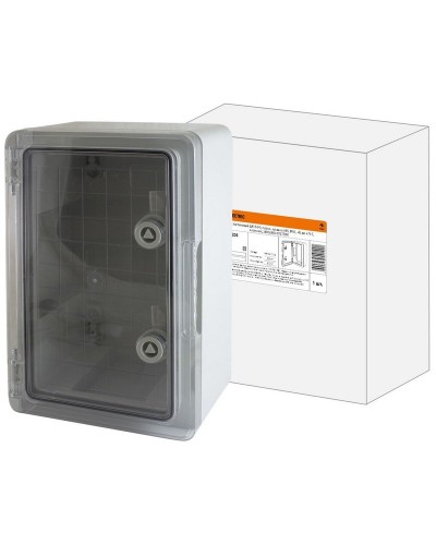 ЩМП-0-7, прозрачная крышка ABS, IP65, 600x400x200. Бокс пластиковый антивандальный. TDM ЕLECTRIC в Тюмени