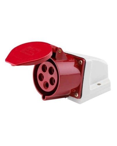Розетка 125 стационарная 3Р+РЕ+N 32А 380В IP44 (SQ0602-0006). Розетка. TDM ЕLECTRIC в Тюмени