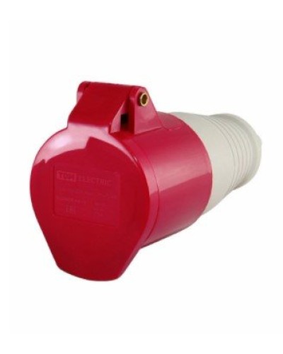 Розетка 215 переносная 3Р+РЕ+N 16А 380В IP44 (SQ0603-0012). Розетка. TDM ЕLECTRIC в Тюмени