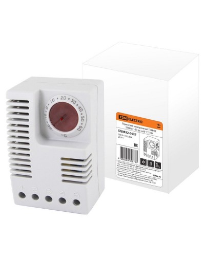 Термостат электронный ТЭН-02 230В (SQ0832-0027). Термостат. TDM ЕLECTRIC в Тюмени