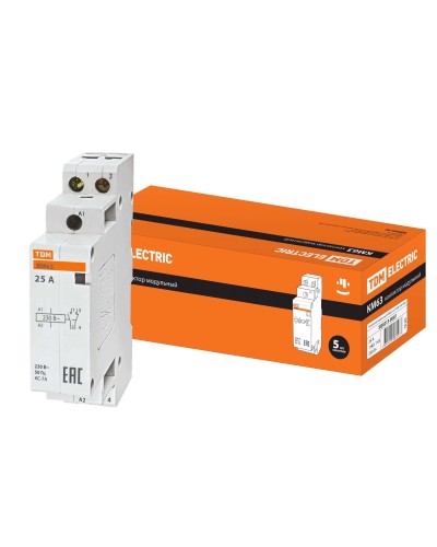 КМ 63/2-25 1НО;1НЗ (SQ0213-0007). Контактор модульный. TDM ЕLECTRIC в Тюмени