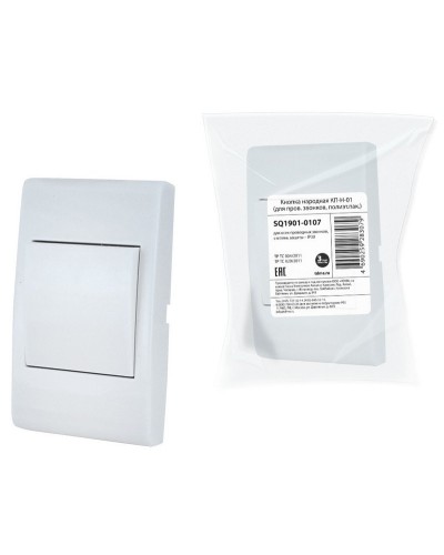 КП-Н-01 (SQ1901-0107). Кнопка для проводных звонков. TDM ЕLECTRIC в Тюмени