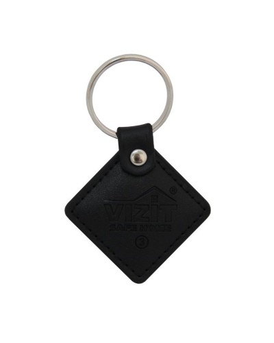 VIZIT-RF2.2 (Black). Брелок proximity кожаный. VIZIT в Тюмени