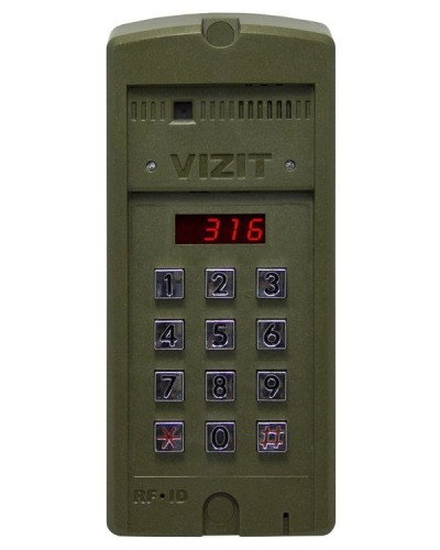 БВД-316F. Вызывная панель аудиодомофона. VIZIT в Тюмени