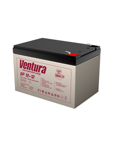 Ventura GP 12-12. Аккумулятор герметичный свинцово-кислотный. Ventura в Тюмени