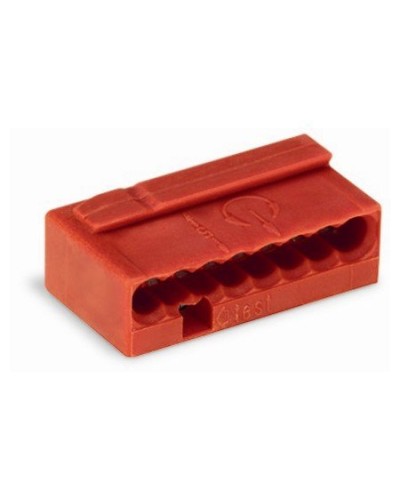 WAGO 243-808 Клемма MICRO 8-проводная красная. Клемма для распределительных коробок. WAGO в Тюмени