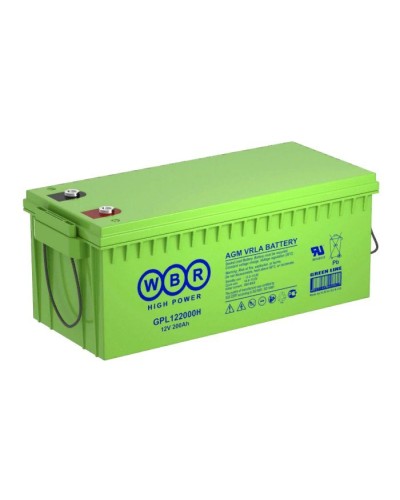 WBR GPL122000H. Аккумулятор герметичный свинцово-кислотный. WBR в Тюмени