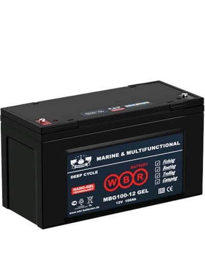 WBR MBG100-12. Аккумулятор герметичный свинцово-кислотный. WBR в Тюмени