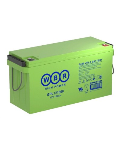WBR GPL121500A. Аккумулятор герметичный свинцово-кислотный. WBR в Тюмени