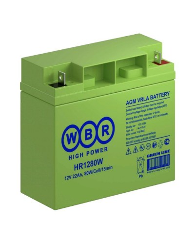 WBR HR1280W. Аккумулятор герметичный свинцово-кислотный. WBR в Тюмени