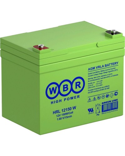 WBR HRL12150W. Аккумулятор герметичный свинцово-кислотный. WBR в Тюмени