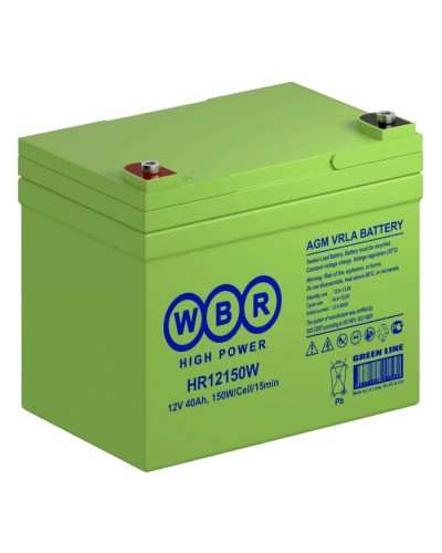 WBR HR12150W. Аккумулятор герметичный свинцово-кислотный. WBR в Тюмени