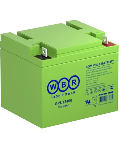 WBR GPL12400. Аккумулятор герметичный свинцово-кислотный. WBR в Тюмени