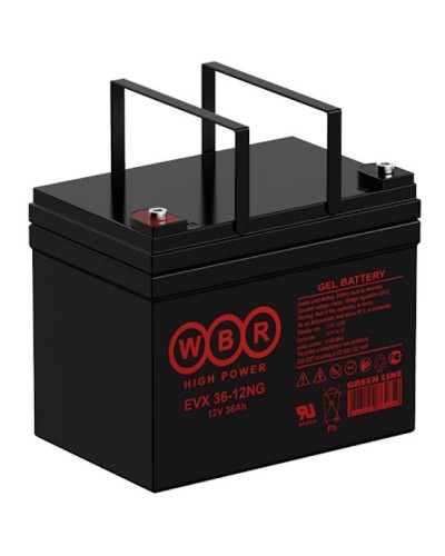 WBR EVX36-12G. Аккумулятор герметичный свинцово-кислотный. WBR в Тюмени