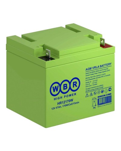 WBR HR12170W. Аккумулятор герметичный свинцово-кислотный. WBR в Тюмени