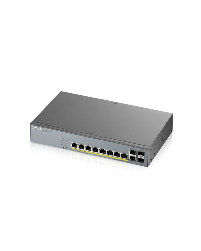 GS1350-12HP-EU0101F. Коммутатор сетевой PoE управляемый L2. ZYXEL в Тюмени