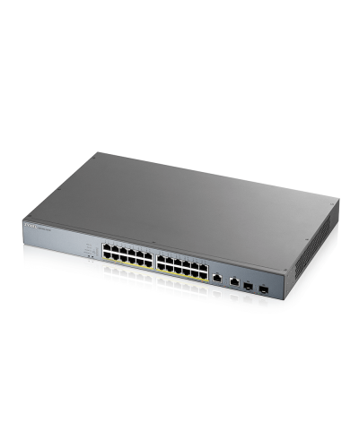 GS1350-26HP-EU0101F. L2 коммутатор PoE+ для IP-видеокамер rack 19. ZYXEL в Тюмени