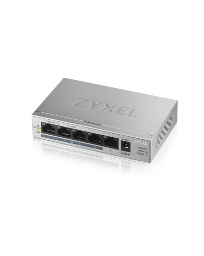 GS1005HP-EU0101F. Коммутатор сетевой PoE неуправляемый. ZYXEL в Тюмени