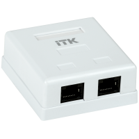 CS2-1C5EF-22-G. Настенная розетка RJ45. GENERICA