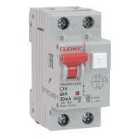 АВДТ YON MDR63 C20 2P 10mA (MDR63-21C20-A). Автоматический выключатель дифференциального тока. ДКС