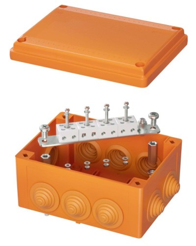 Коробка FS 150х110х70 8P (FSB21804). Коробка ответвительная огнестойкая из термопласта. ДКС в Тюмени