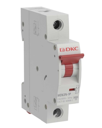 YON max MD63N 1P 20А 6кА C (MD63N-1PC20). Автоматический выключатель. ДКС в Тюмени