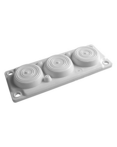 Кабельный ввод, IP65, 6 отверстий (R5HTC03). Кабельный ввод. ДКС в Тюмени