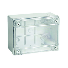 Коробка ответвительная с гладкими стенками, IP56, 380х300х120 (54420). Коробка ответвительная с гладкими стенками и прозрачной крышкой. ДКС