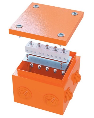 Коробка FS 150х150х80 5P (FSB30510): Коробка ответвительная огнестойкая стальная в Тюмени