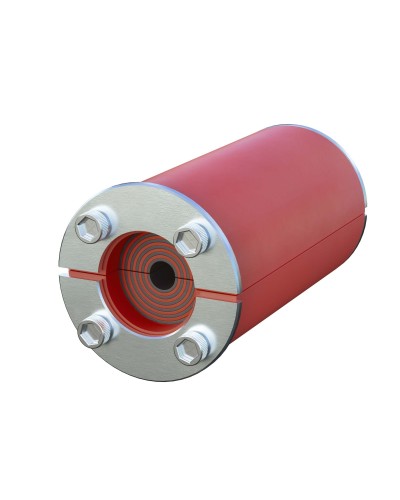 Проходка круглая, нержавеющая, D200х70 мм для кабелей D138-170 мм (DXF311A): Проходка круглая, нержавеющая в Тюмени