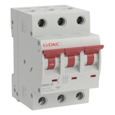 YON max MD63S 3P 10А 4,5кА C (MD63S-3PC10). Автоматический выключатель. ДКС
