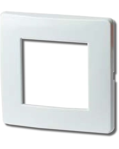 Рамка на 2 модуля (одноместная), белая (75010W): Рамка одноместная, Brava в Тюмени