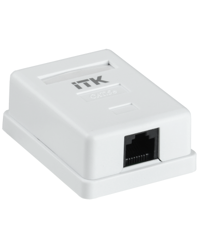 CS2-1C5EF-12-G. Настенная розетка RJ45. GENERICA в Тюмени