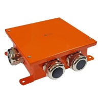 Коробка SMB165 металлическая 164х164х65, 5P (0,15-2,5 мм²) (56029E). Коробка, огнестойкая. Экопласт