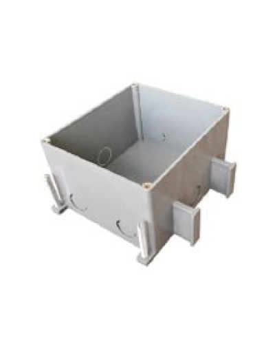 Коробка для люков в пол на 2 поста BOX/2+2ST66 (70125): Коробка для люков в пол на 2 поста 45х45мм + 2 модуля 45х22,5 (70025), пластик в Тюмени