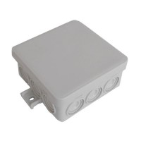 Коробка JBL085 85х85х38, 12вых., IP55, серая (44054). Коробка монтажная. Экопласт