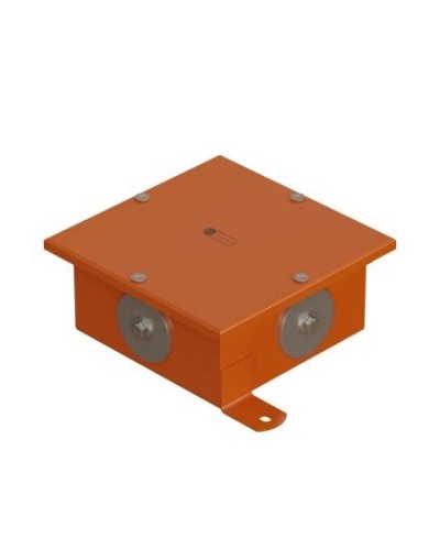 Коробка SMB120 металлическая 120х120х60, 4 металлических заглушки (56004S). Коробка, 4 металлические заглушки. Экопласт в Тюмени