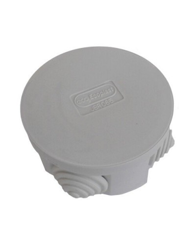 Коробка 3001 D70x36, 4 вых, IP55, серая (44001HF). Коробка монтажная. Экопласт в Тюмени