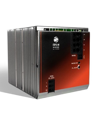 ПРО-М 40A 24V 960W. Источник питания 40А 24В 960Вт AC/DC. Электро-Профи в Тюмени