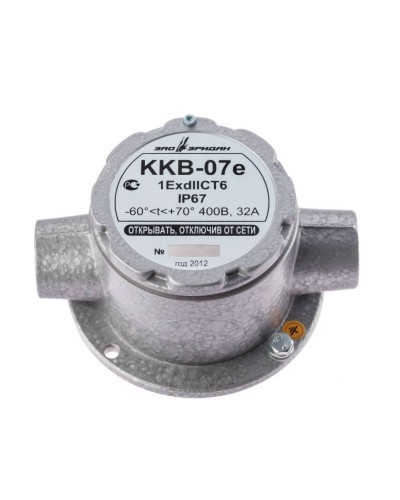 ККВ-07е-Ех-А-Р1-П-БК1, ШТ1/2+ШТ1/2. Коробка коммутационная взрывозащищенная проходная. Эридан в Тюмени