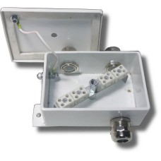 КМ-О (8к)-IP66-d три ввода: Коробка монтажная огнестойкая