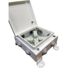 КМ-О (12к)-IP55-1212, 8 вводов: Коробка монтажная огнестойкая